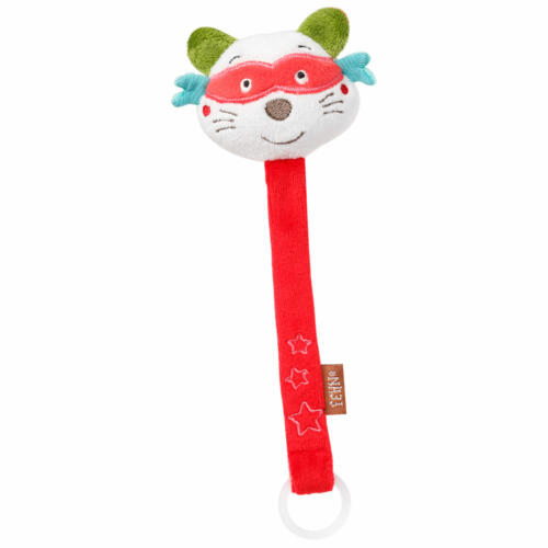 Fehn Schnullerkette Waschbär, Jungle Heroes