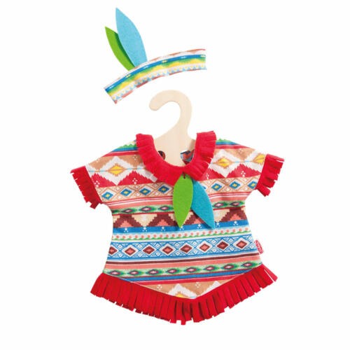 Heless Indianer-Puppenkleidung "Blaue Feder", 35-45cm