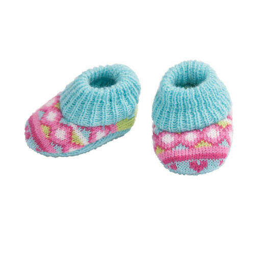 Heless Puppenschuhe gestrickt, 60mm