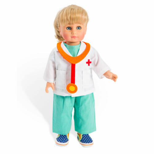 Heless Arzt-Outfit für Babypuppen, 28-33cm – Bild 4