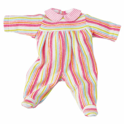 Käthe Kruse Strampler für Babypuppen, gestreift, 38-43cm