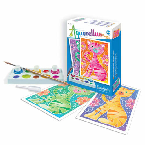 SentoSphere Aquarellum Mini Katzen