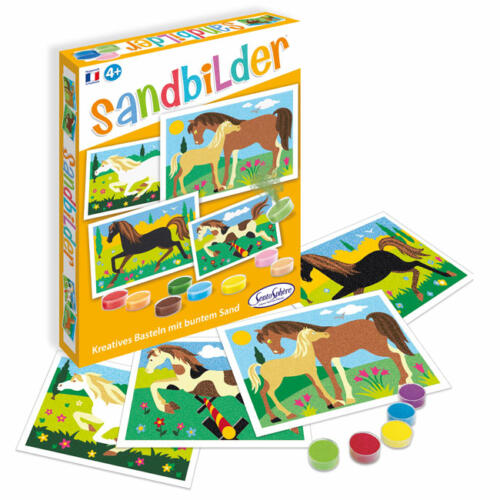 SentoSphere Sablimage Sandbilder Pferde