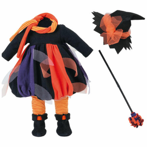 Käthe Kruse Halloween Kostüm Hexe, 39-41cm