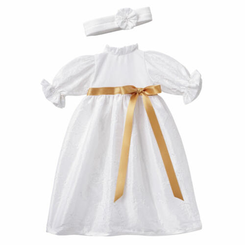 Schwenk Taufkleid mit Haarband, für Babypuppen, 42-45cm
