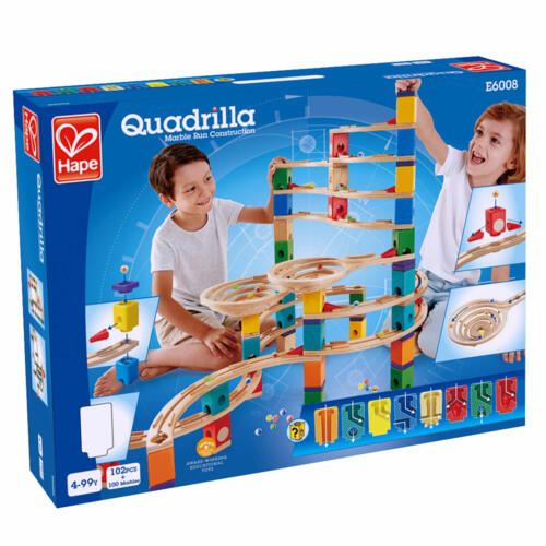 Quadrilla Kugelbahn Cyclone, 202 Teile – Bild 3