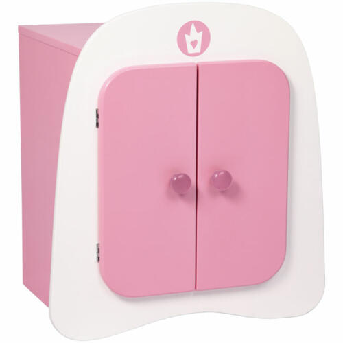 Bayer Puppenschrank rosa