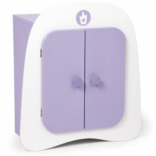 Bayer Puppenschrank violett