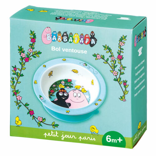 Petit Jour Paris Schale mit Saugboden, Familie Barbapapa – Bild 2