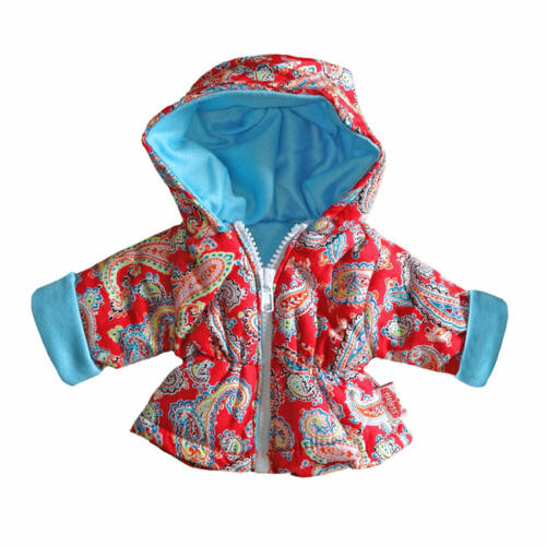 Heless Anorak Happy für Babypuppen, 28-33cm
