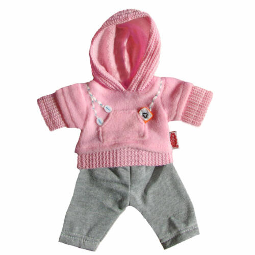 Heless Jogginganzug rosa, für Babypuppen, 28-33cm