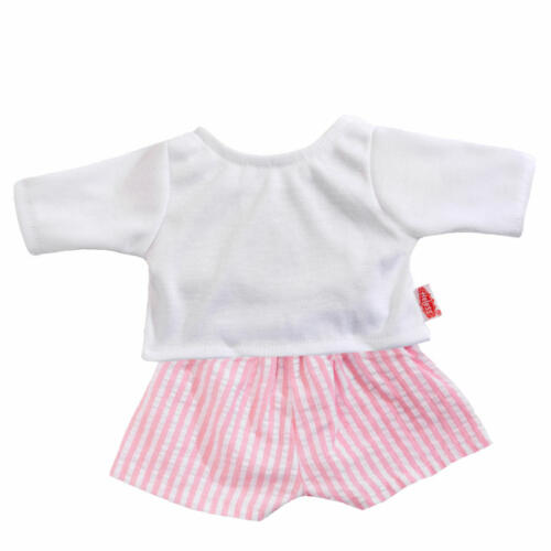 Heless T-Shirt und Boxershorts rosa, für Babypuppen, 35-45cm