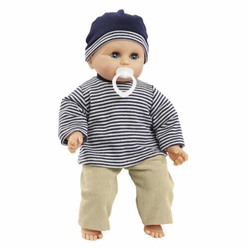 Schwenk Babypuppe mit Shirt und Hose, 32cm