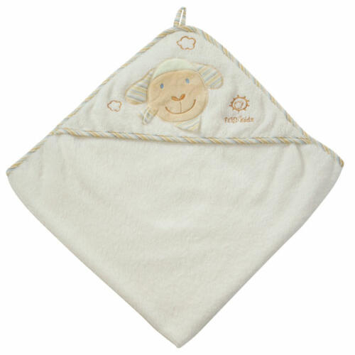Fehn Kaputzen-Badetuch Schaf groß, BabyLove