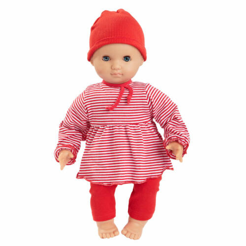 Schwenk Babypuppe mit Kleidchen und Hose, 40cm