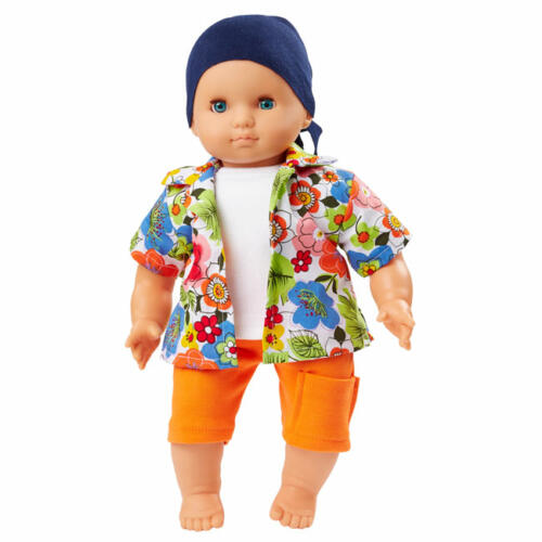 Schwenk Babypuppe mit Sommerkleidung, 40cm
