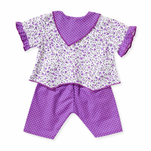 Schwenk Shirt und Hose, violett, für Babypuppen, 42-45cm