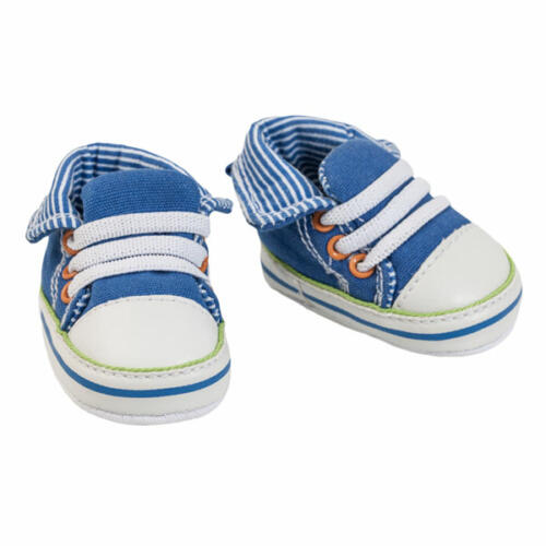Heless Sneakers Puppenschuhe, blau, 70mm