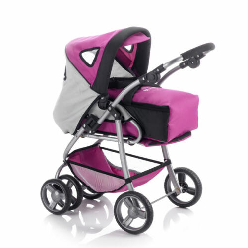 Chic 2000 Bayer Puppenwagen Speedy für Puppen bis 50cm, Fuchsia