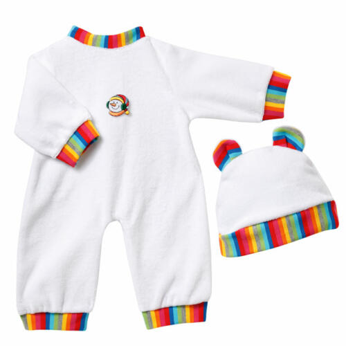 Schwenk Schneemann-Overall mit Mütze, für Babypuppen, 36-40cm