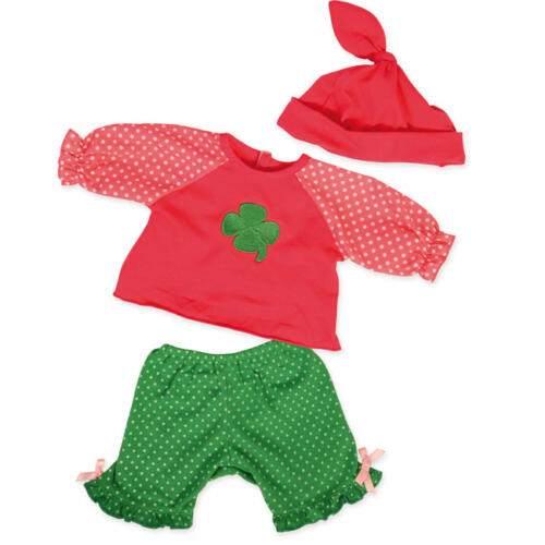 Bayer Design Shirt, Hose und Mütze, Babypuppenkleidung, 40-46cm