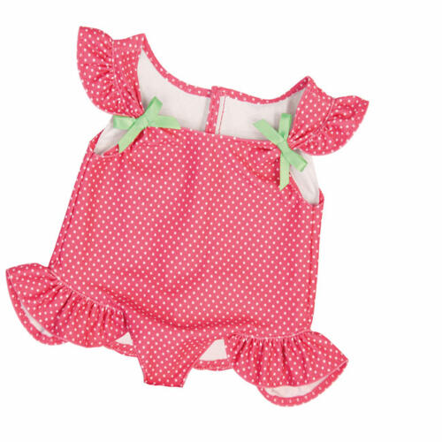 Bayer Design Badeanzug gepunktet, für Babypuppen, 33-38cm
