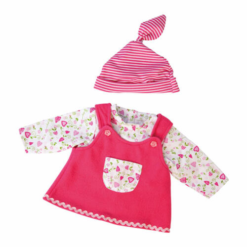 Bayer Design Latzrock, Shirt und Zipfelmütze, 40-46cm