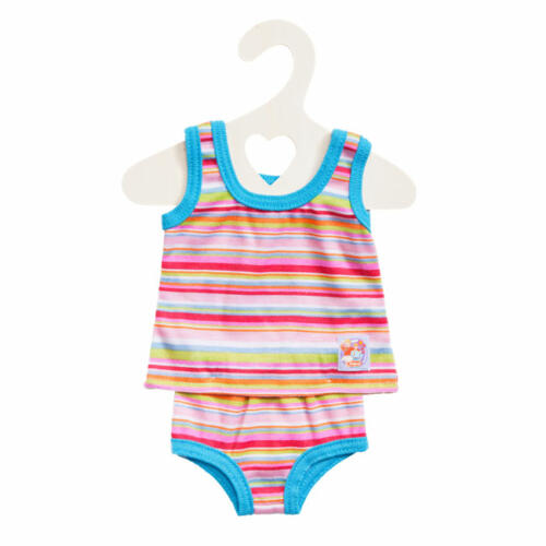 Heless Unterwäsche-Set blau, für Babypuppen, 35-45cm
