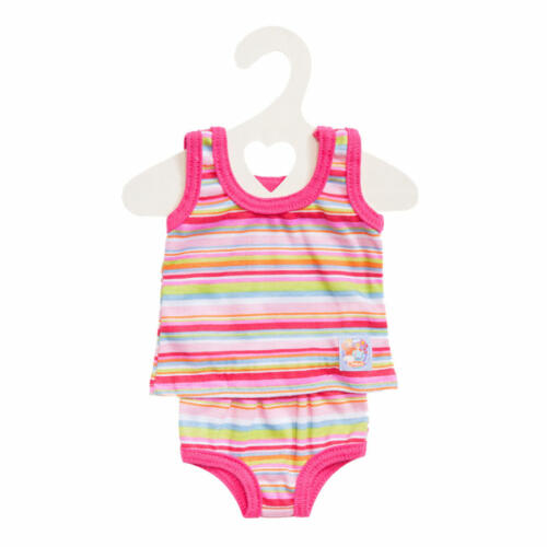 Heless Unterwäsche-Set pink, für Babypuppen, 35-45cm