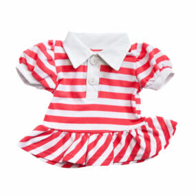 Heless Polokleid pink Puppenkleid
