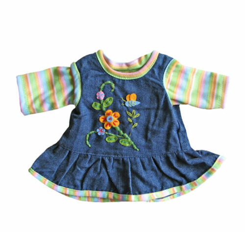 Heless Jeanskleidchen und T-Shirt, 28-33cm
