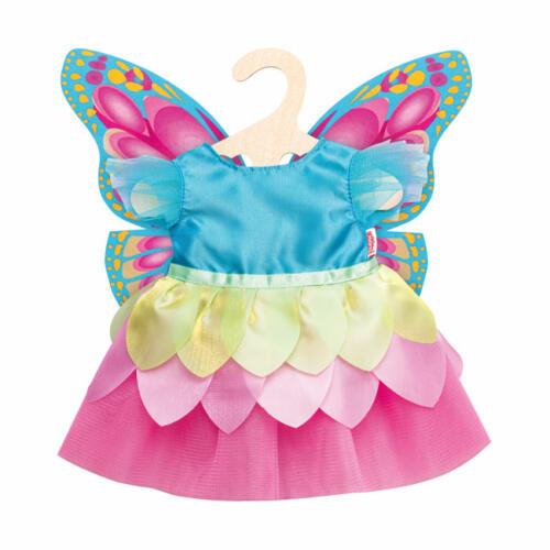 Heless Feenkleid Schmetterling für Puppen, 28-33cm