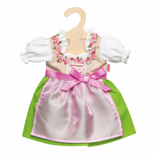 Heless Dirndl Heidi für Babypuppen, 28-33cm