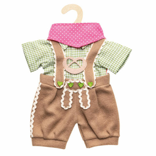 Heless Trachtenhose und Hemd, für Babypuppen, 28-33cm