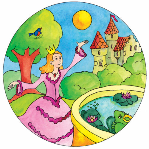 Chelona Märchen-Puzzle, Froschkönig – Bild 6