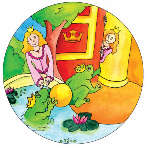 Chelona Märchen-Puzzle, Froschkönig – Bild 5