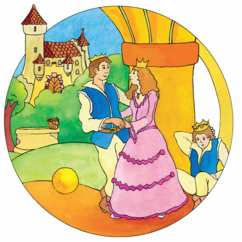 Chelona Märchen-Puzzle, Froschkönig – Bild 7