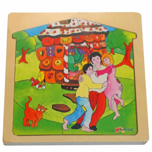 Chelona Märchen-Puzzle, Hänsel und Gretel – Bild 2