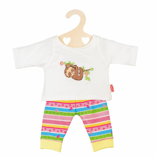 Heless Pyjama Faultier, für Babypuppen, 35-45cm