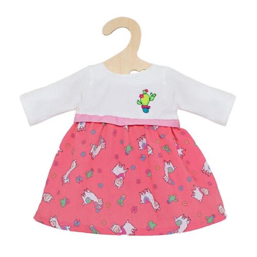 Heless Kleid Alpaka pink, für Babypuppen, 28-33cm