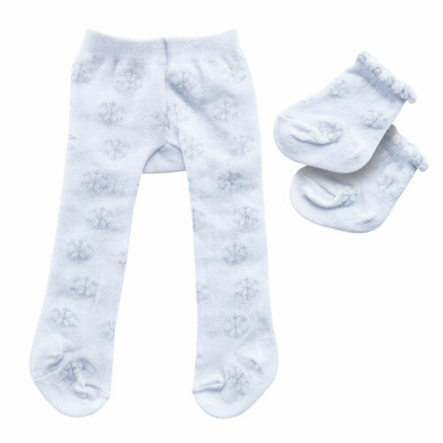 Heless Strumpfhose mit Söckchen, Eiskristalle, 28-33cm