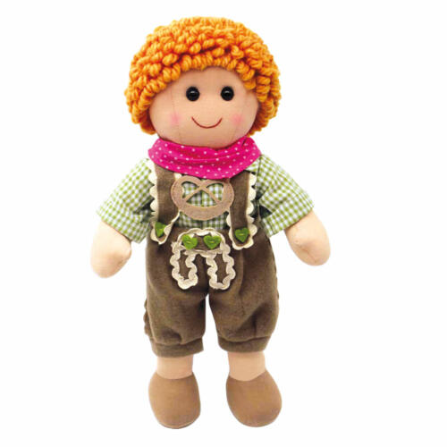 Heless Stoffpuppe mit Trachtenkleidung, Seppl, 32cm