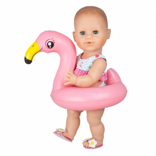 Heless Flamingo-Schwimmring Ella, Puppenzubehör – Bild 3