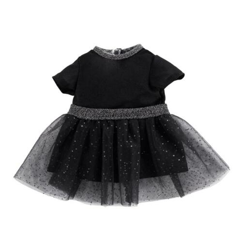 Corolle Partykleid schwarz für Stehpuppen, 36cm