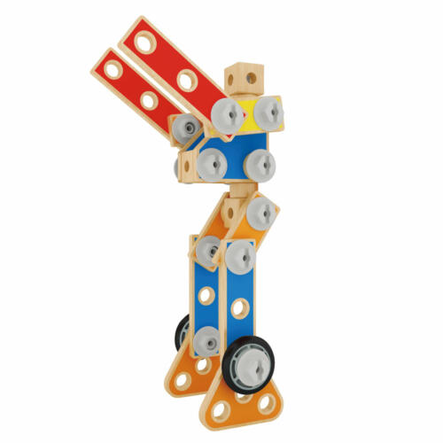 Hape Bauset groß, Baukasten, 62 Teile – Bild 2