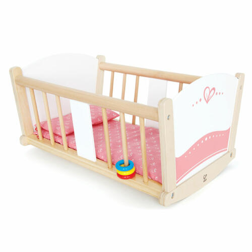 Hape Schlummerwiege für Puppen bis 46cm