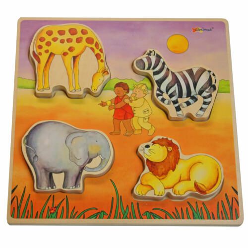 Chelona Relief-Puzzle, Safari