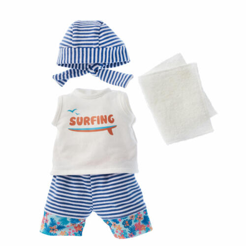 Käthe Kruse Surf-Outfit für Babypuppen, 30-33cm