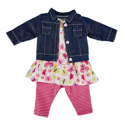 Käthe Kruse Puppenkleidung Sommeroutfit, 39-41cm