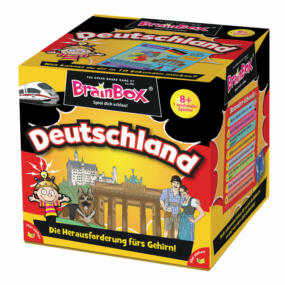 Die BrainBox Deutschland ist hübsch gestaltet und zeigt Informationen zum Spiel.